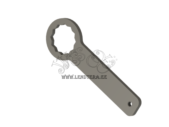 Laserlõikus mutrivõti Laserlõikus mutrivõti